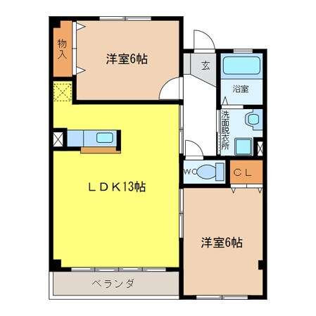 アルテール・カーサの物件間取画像